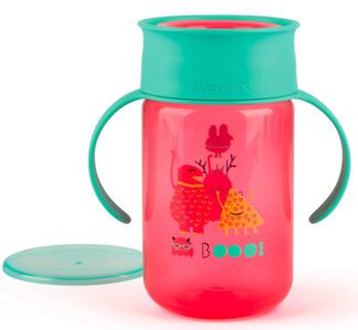 BOOO TAZZA 360 GRADI ROSA