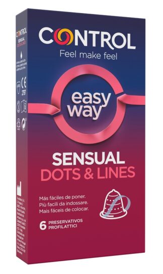CONTROL SENSUAL DOTS&L EW 6PZ