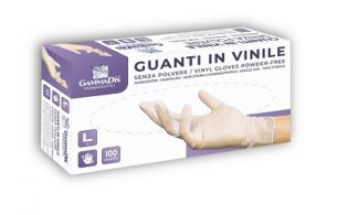 GAMMADIS GUANTI VINIL S/P M