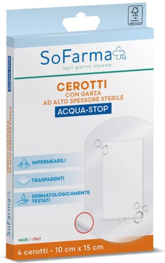 CEROTTO ACQUA 10X15 SOFARMAPIU