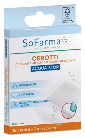 CEROTTO ACQUA 7X3 SOFARMAPIU'